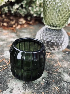 VIAMAJA Lysestage - Vendbar grønt glas Outlet