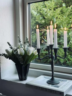 VIAMAJA Lysestage Alu Salvie - 5 armet Hot