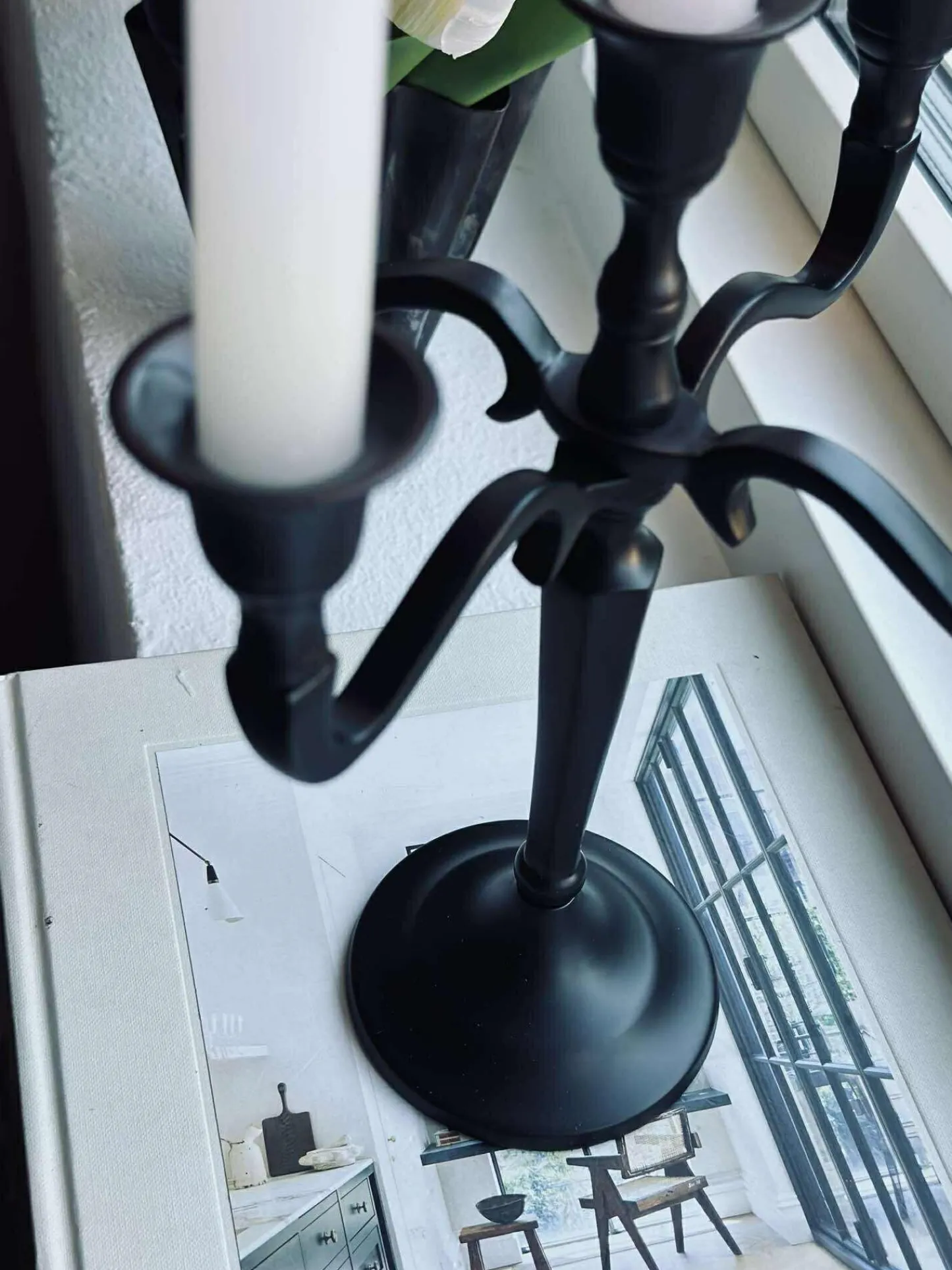 VIAMAJA Lysestage Alu sort - 5 armet Sale
