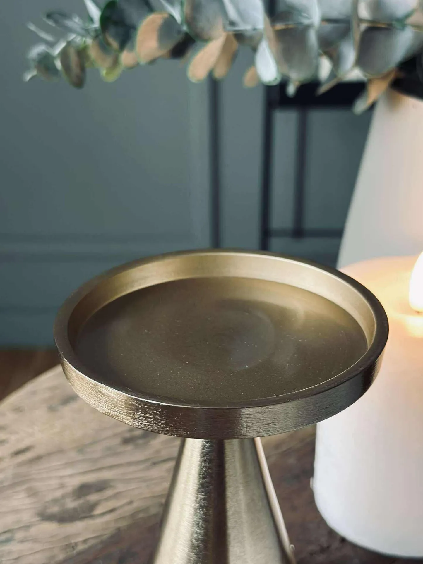 VIAMAJA Lysestage til bloklys - 13 cm Discount