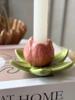 VIAMAJA Lysestage tulipan - Rosa Online