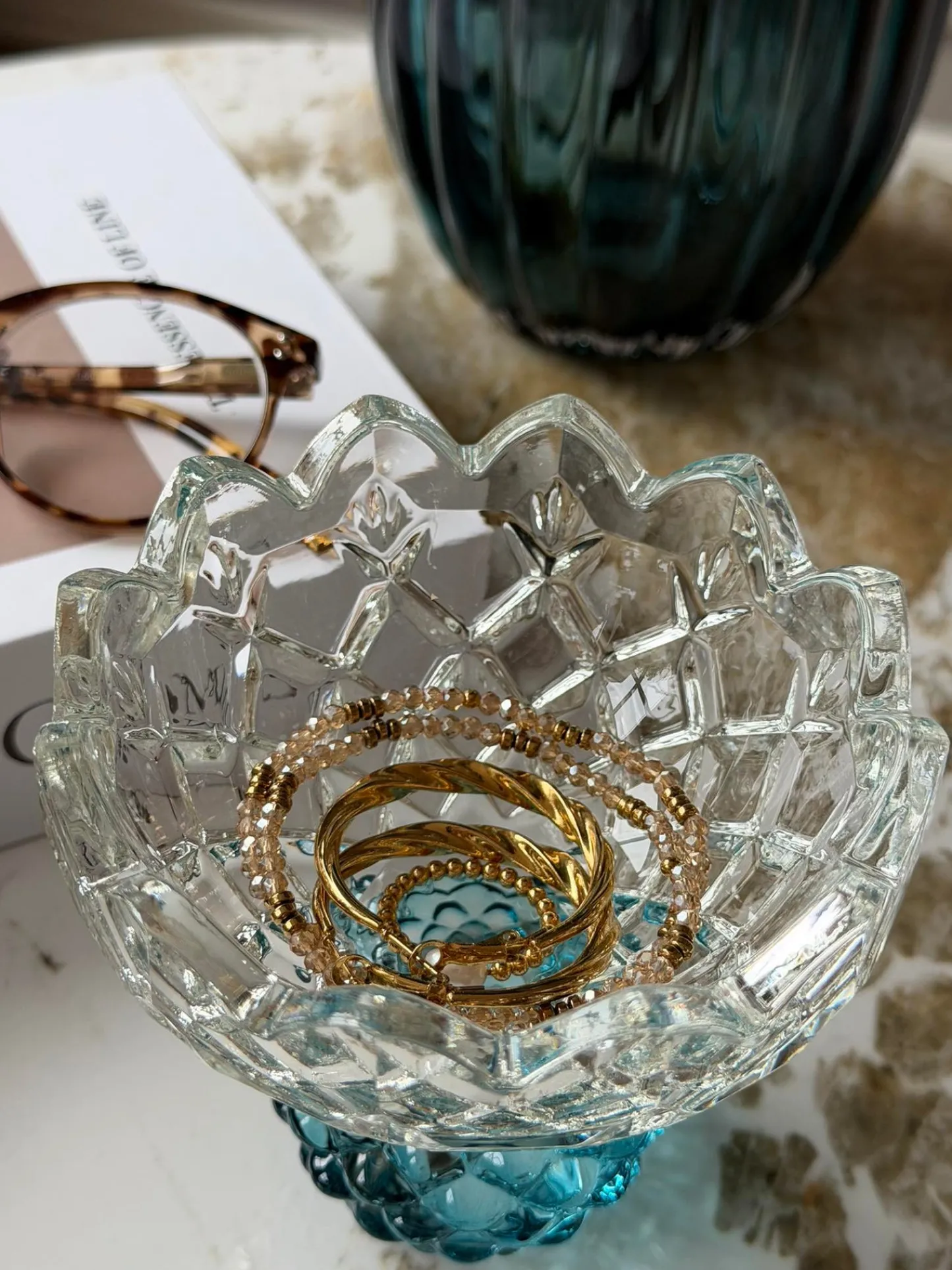 VIAMAJA Lysestage/skål Flora - Flere farver Hot