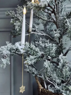 VIAMAJA Lysholder til juletræ STAR - 6 stk. New