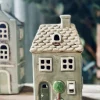 VIAMAJA Lyshus duset grøn - Keramik Sale