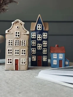 VIAMAJA Lyshus Keramik - Blå Online