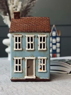 VIAMAJA Lyshus Keramik - Dusty blue Online