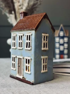 VIAMAJA Lyshus Keramik - Dusty blue Online