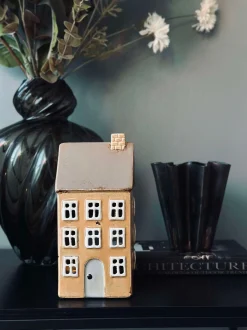 VIAMAJA Lyshus Keramik - Gul Outlet