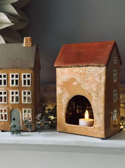VIAMAJA Lyshus Keramik - Gul Clearance