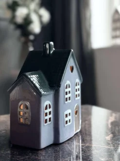 VIAMAJA Lyshus Keramik - Lilla Discount