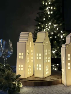 VIAMAJA Lyshus med led - WHITE MIX Best