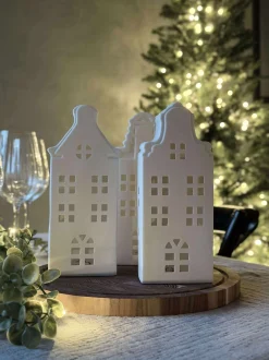 VIAMAJA Lyshus med led - WHITE MIX Best