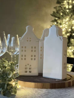 VIAMAJA Lyshus med led - WHITE MIX Best