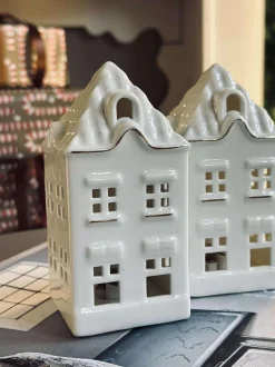 VIAMAJA Lyshus med led - Porcelæn