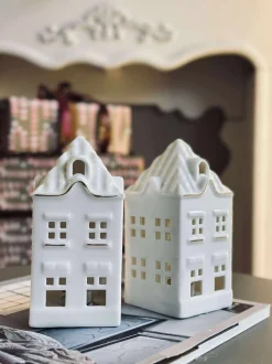 VIAMAJA Lyshus med led - Porcelæn