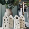 VIAMAJA Lyshus med led - WHITE MIX Best
