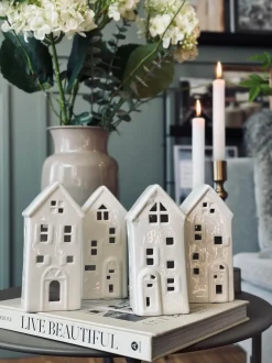 VIAMAJA Lyshus med led - WHITE MIX Best