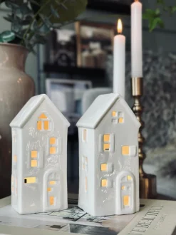 VIAMAJA Lyshus med led - WHITE MIX Best