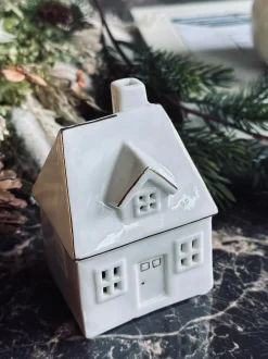 VIAMAJA Lyshus med led lys - Porcelæn Sale