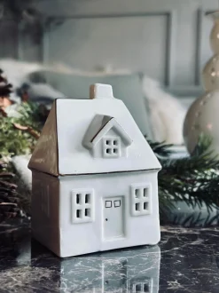 VIAMAJA Lyshus med led lys - Porcelæn Sale