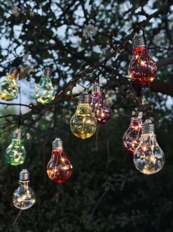 VIAMAJA Lyskæde COLOR med solceller