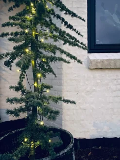 VIAMAJA Lyskæde med 60 led lys - solceller - Ekstra kraftig Best