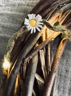VIAMAJA Lyskæde med blade og blomster Discount