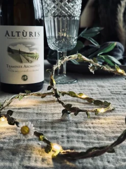 VIAMAJA Lyskæde med blade og blomster Discount