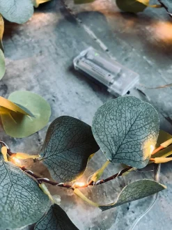 VIAMAJA Lyskæde med eucalyptus Discount