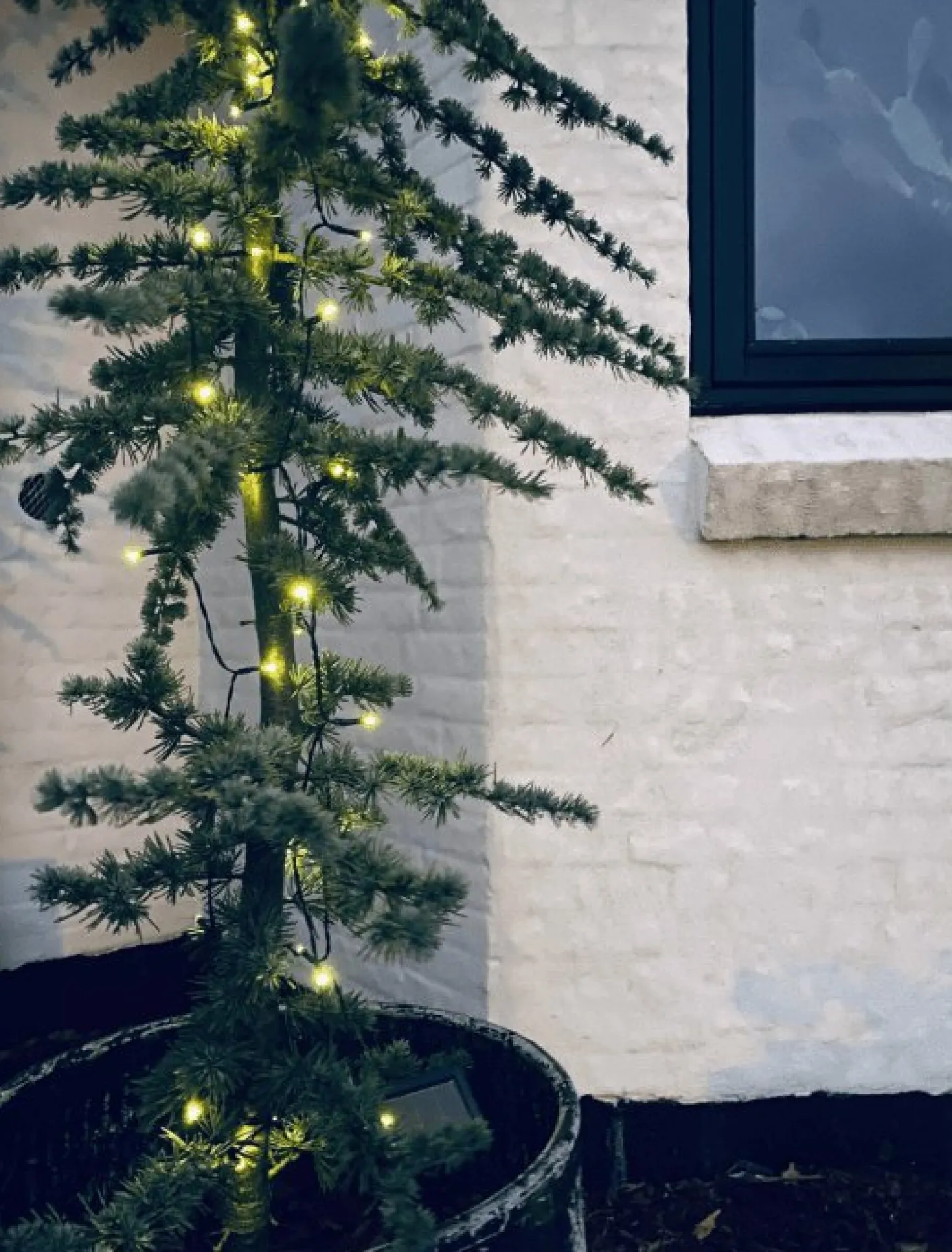 VIAMAJA Lyskæde med solceller - Ekstra kraftig med 100 led lys New