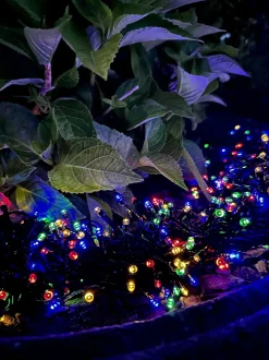 VIAMAJA Lyskæde med solceller PARTY - Ekstra kraftig med 400 led lys Best