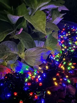 VIAMAJA Lyskæde med solceller PARTY - Ekstra kraftig med 400 led lys Best
