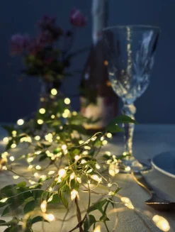VIAMAJA Lyskæde silver wire med 100 LED Lys Sale