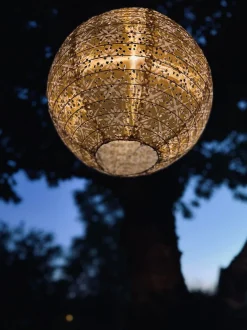 VIAMAJA Lyskugle med solceller - SUMMER GOLD Outlet