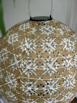 VIAMAJA Lyskugle med solceller - SUMMER GOLD Outlet