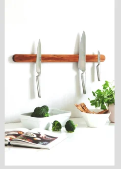 VIAMAJA Magnetisk knivholder - Walnut 59cm