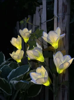 VIAMAJA Magnolia med solceller - Hvid Clearance
