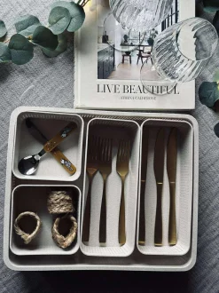 VIAMAJA Makeup organiser Freja - Sæt med 5 dele Online