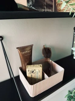 VIAMAJA Makeup organiser med opdeling – Rosa New