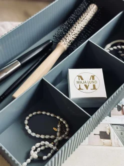 VIAMAJA Makeup organiser med rumopdeling - Grå Discount