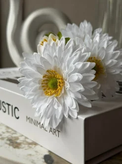 VIAMAJA Marguerit stilk 60 cm - Hvid Outlet