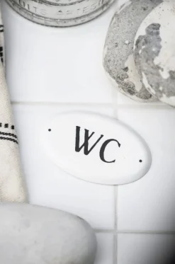 VIAMAJA Metalskilt WC Discount