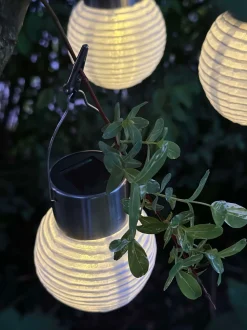 VIAMAJA Mini lamper med solar - 3 stk.