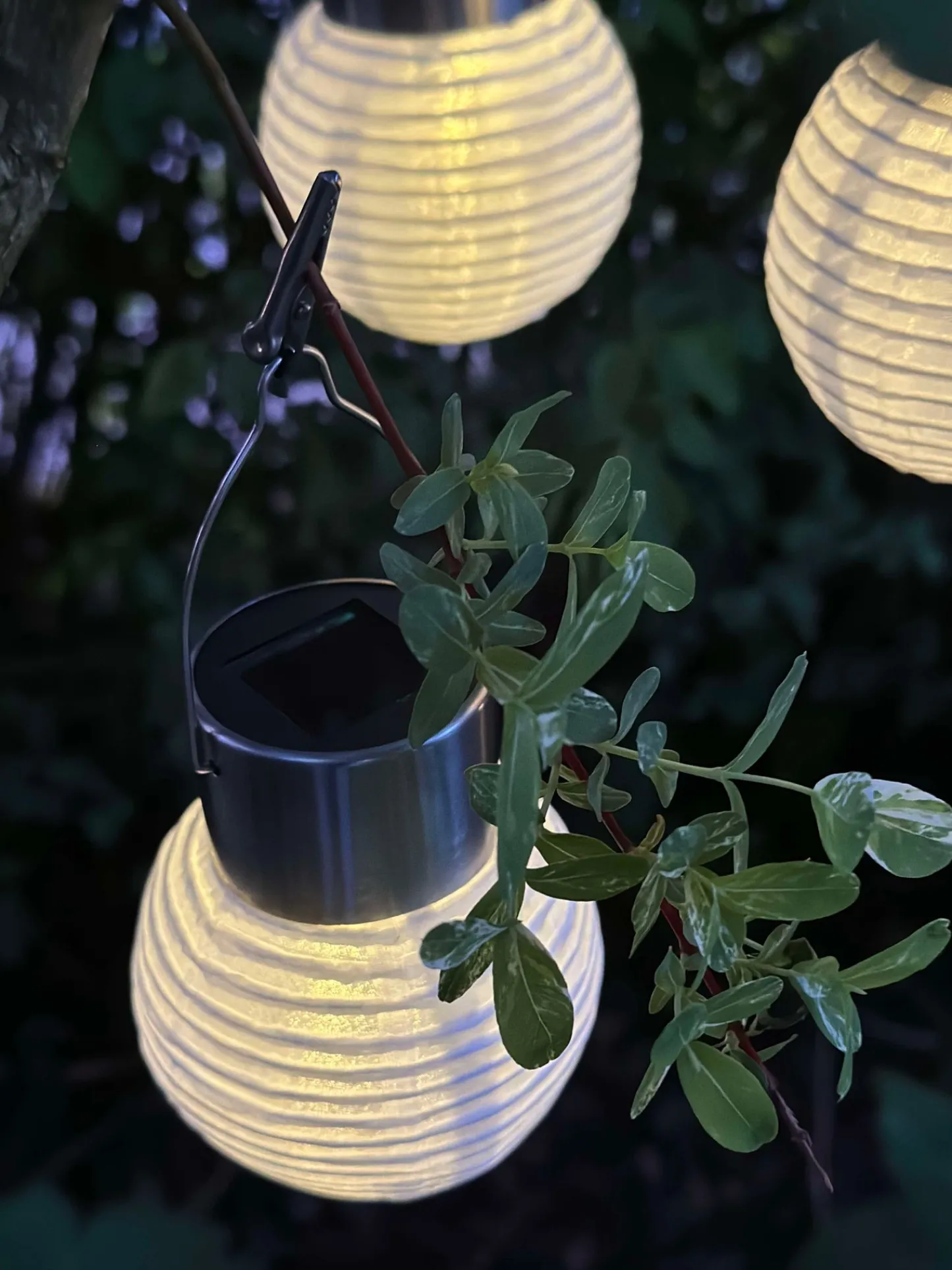 VIAMAJA Mini lamper med solar - 3 stk.