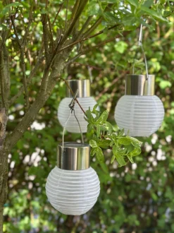 VIAMAJA Mini lamper med solar - 3 stk.
