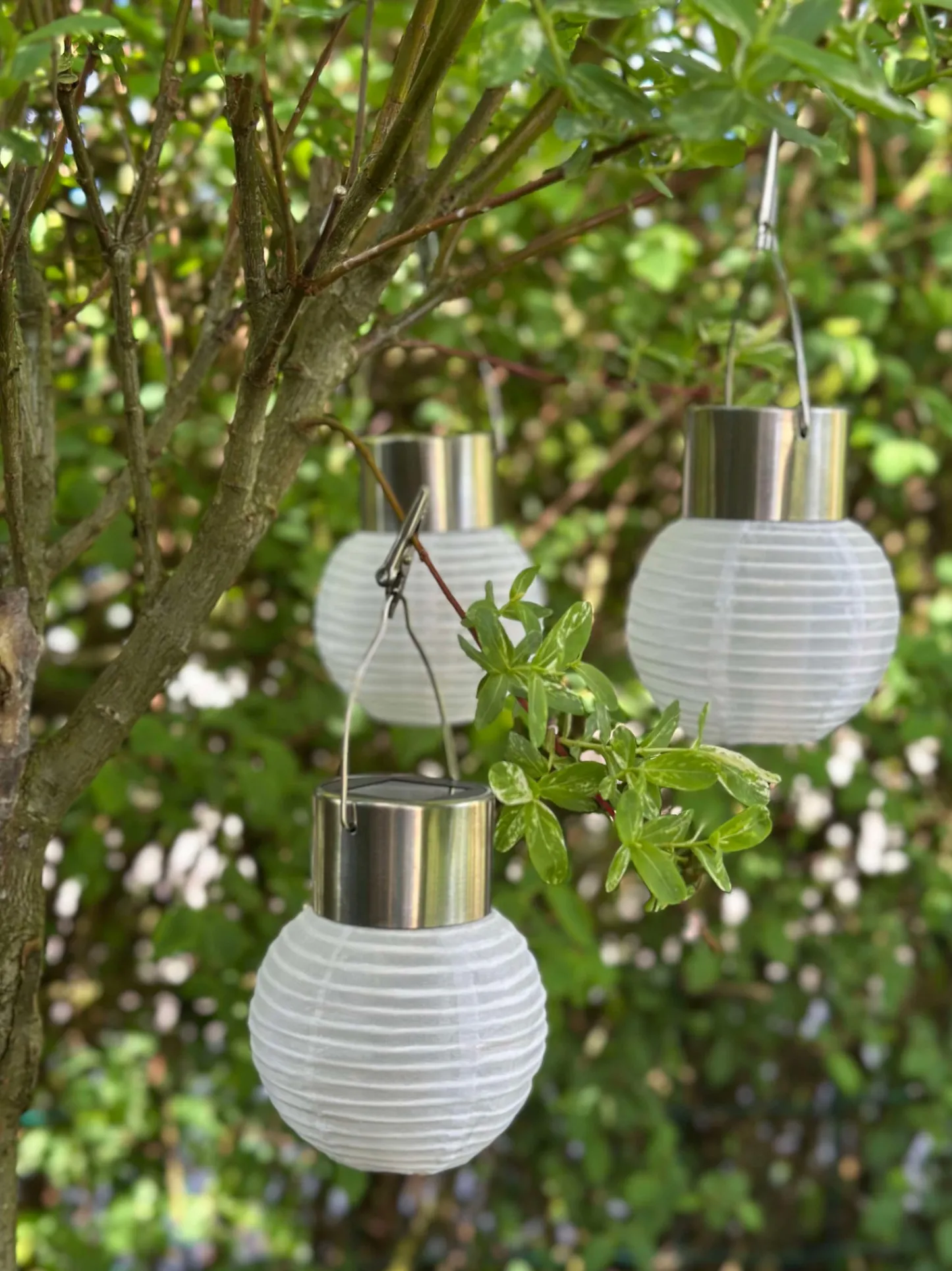 VIAMAJA Mini lamper med solar - 3 stk.