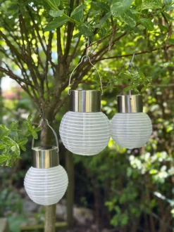 VIAMAJA Mini lamper med solar - 3 stk.