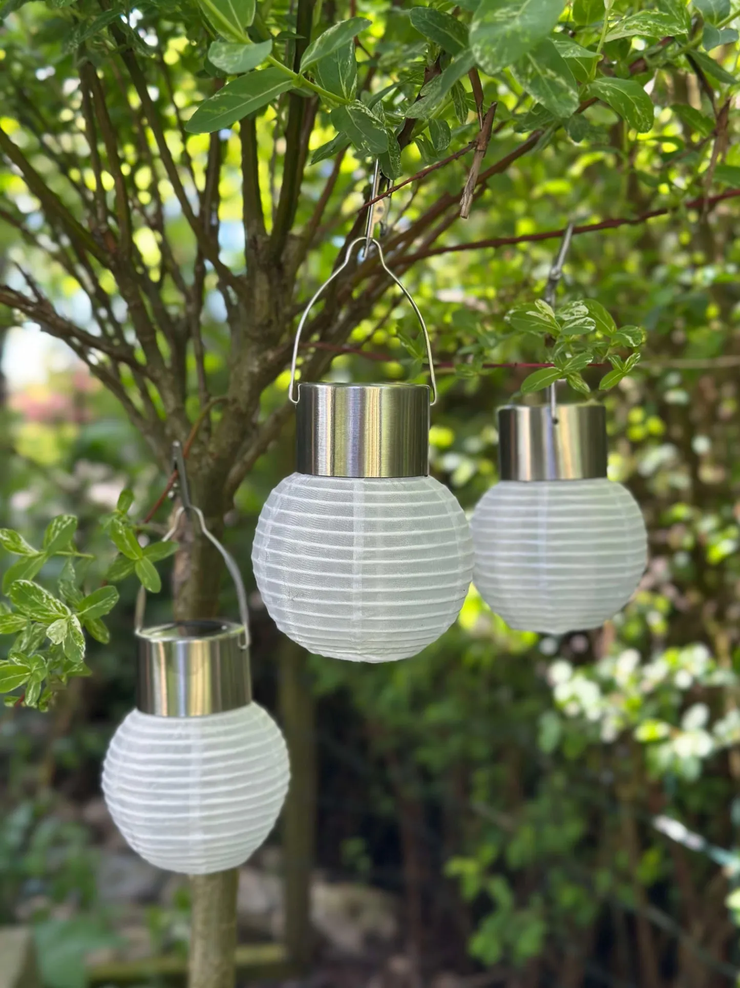 VIAMAJA Mini lamper med solar - 3 stk.