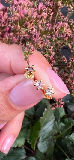 VIAMAJA Mix box GIA Brown, pink, clear 18K forgyldt Discount