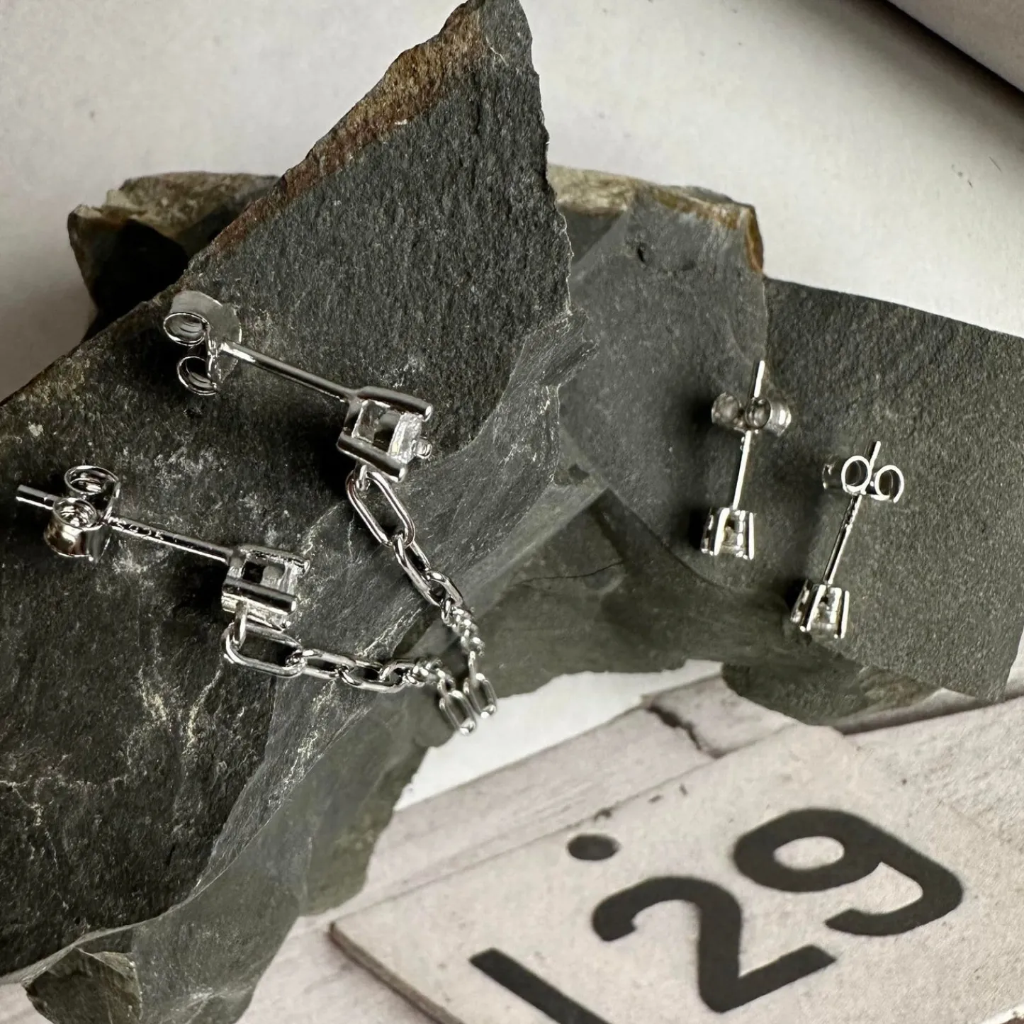 VIAMAJA Mix box m. 4 øreringe - Jessica Sterling silver Online